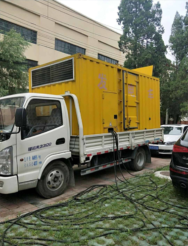 呈贡发电车出租-柴油发电机组排烟系统设计要求及其考虑因素